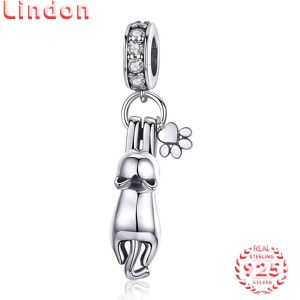 Lindon – bracelet classique en argent Sterling 925 pour femme, collier avec pendentif en zircon, cadeau à la mode - Publicité