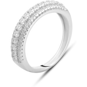 ProJewelry Bague en argent avec oxyde de zirconium cubique, poids du produit 3,06 g (2144502) - Publicité