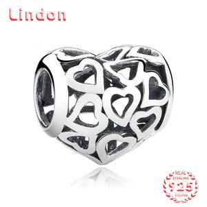 Lindon – bracelet classique en argent Sterling 925 pour femme, collier avec pendentif en zircon, cadeau à la mode - Publicité
