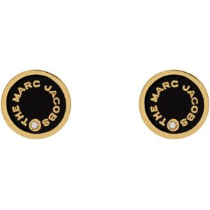 Marc Jacobs Boucles d'oreilles 'The Medallion Studs' dorées - UNI - Publicité