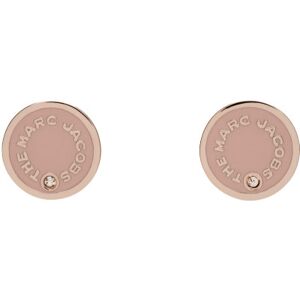 Marc Jacobs Boucles d'oreilles 'The Medallion Studs' doré rose - UNI - Publicité