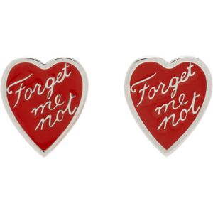 Chopova Lowena Boucles d'oreilles 'Forget Me Not' rouges - UNI - Publicité