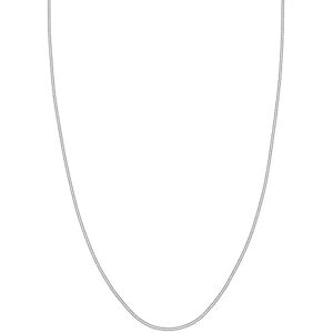 JewelryWeb Chaîne serpent en or blanc 14 carats avec fermoir mousqueton de 1,6 mm pour femme – 51 cm, One Size, Or Métal Or blanc, Pas de gemme - Publicité