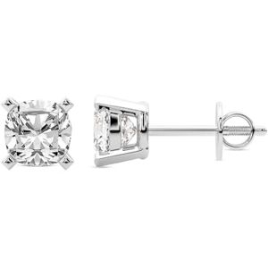 Friendly Diamonds Boucles d'oreilles à Tige En Diamant  10 CT TW Certifié IGI Coussin Forme Boucles d'oreilles à tige en diamant de laboratoire à quatre griffes   F-G-VS1-VS2 Clarté   Platine   Diamants Amicaux - Publicité