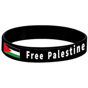 Generic Lot de 1/2/5 bracelets palestiniens sans silicone, pour Palestiniens Gaza, Liberté - Publicité