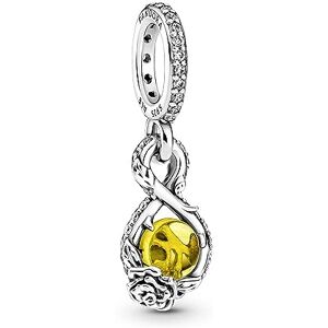 Pandora , Collier à chaîne argent sterling Oxyde de Zirconium Disney femme, Argenté, One Size - Publicité