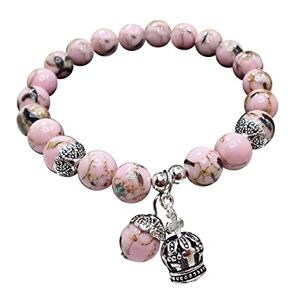 Generic Parure de bijoux occidentaux avec bracelet en cristal ethnique à la main tendance avec perles et bracelet ras du cou, taille unique, Bexon, Pas de gemme - Publicité
