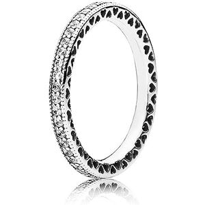 Pandora  Bague en zirconium argenté pour femme - Publicité