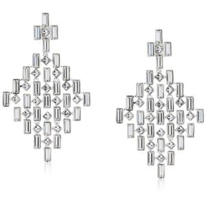 Boucles d'Oreille Femme Métal Cristal Swarovski - Publicité