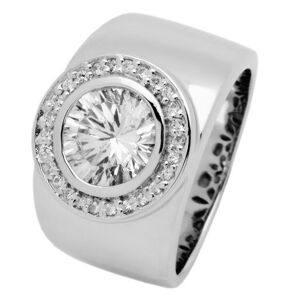 Burgmeister Jewelry  Bague Femme Argent 925/1000 T 57 (18.1) - Publicité