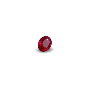 RUBIS rouge, forme ovale, 1.27 ct.- MATY