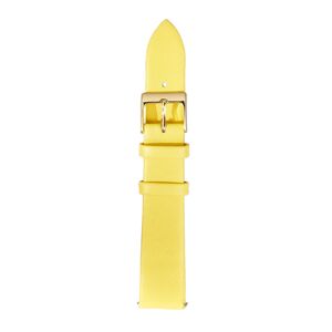 Bracelet cuir jaune- MATY