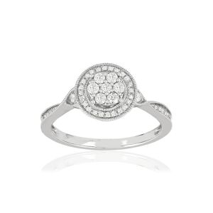 MATY OUTLET -Bague or blanc 750 diamants 48,49,50,51,52,53,54,55,56,57,58,59,60,61,62
