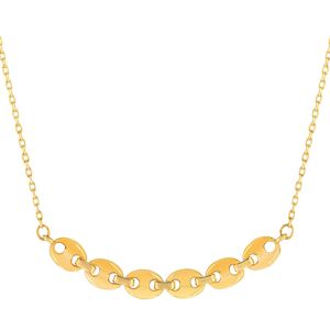 MATY OUTLET -Collier or jaune 375 45 cm