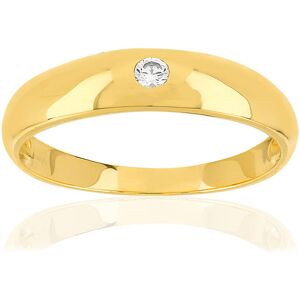 Bague plaquÃ© or zirconia- MATY 55-56,57-58,59-60,61-62,63-64,65-66,67-68,69-70,71-72