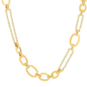 Collier or jaune 750- MATY