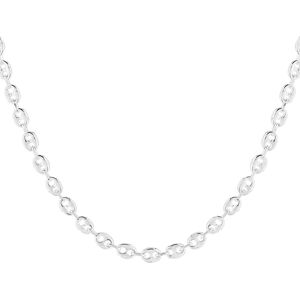 Collier argent 925 maille grain de cafÃ© 50 cm- MATY