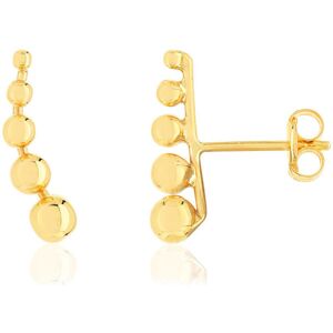 Boucles d'oreilles or jaune 375- MATY