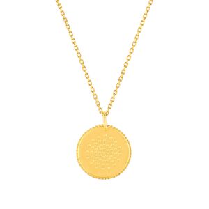 Collier or 375 jaune 45cm- MATY