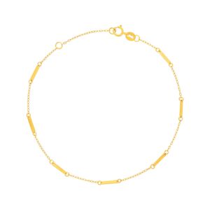 Bracelet or 375 jaune 18.5cm- MATY