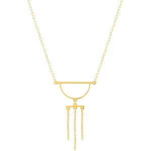 Collier or jaune 750 45 ar 42- MATY