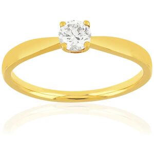 Solitaire or jaune 750 diamant 0.29 carat h/si- MATY 49-50,51-52,53-54,55-56,57-58,59-60,61-62