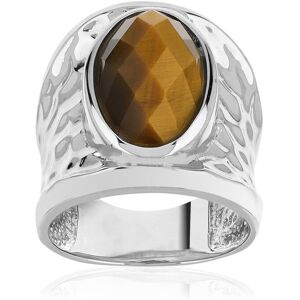 Bague argent 925 oeil de tigre- MATY 49-50,51-52,53-54,55-56,57-58,59-60,61-62,63-64