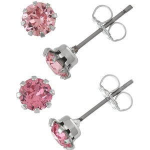 MATY OUTLET -Lot boucles d'oreilles fantaisie cristal