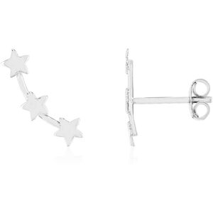 Boucles d'oreilles contours argent 925.- MATY