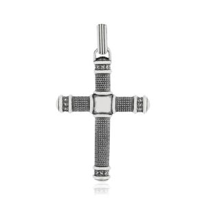 Pendentif croix argent 925- MATY