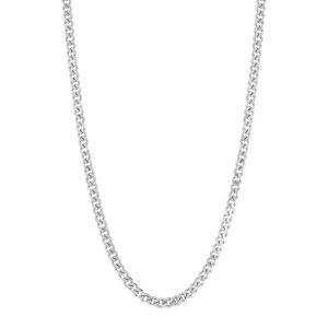 Collier acier maille gourmette 50 cm- MATY