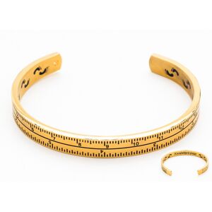 OUTLET -Bracelet rigide acier doré