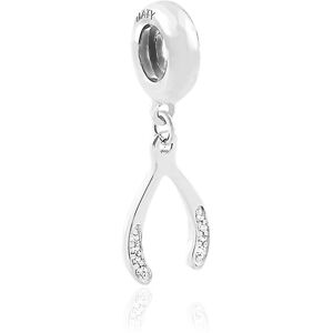 Charm's os chanceux argent zirconia- MATY