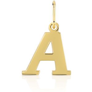 MATY OUTLET -Pendentif initiale or 750 jaune A,B,C,D,E,F,G,H,I,J,K,L,M,N,O,P,Q,R,S,T,U,V,W,X,Y,Z