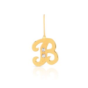 MATY OUTLET -Pendentif or 750 diamants 1 initiale A,B,C,D,E,F,G,H,I,J,K,L,M,N,O,P,Q,R,S,T,U,V,W,X,Y,Z