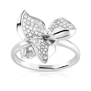 MATY OUTLET -Bague or 750 blanc diamant 49,48,51,52,61,57,62,50,54,58,53,55,56,59,60