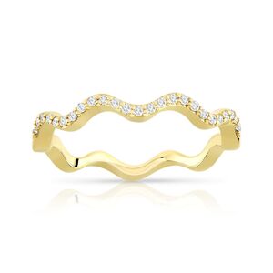 MATY OUTLET -Bague or 375 jaune diamant 51-52,53-54,55-56,57-58,59-60