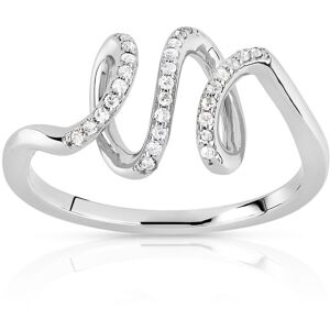 MATY OUTLET -Bague or 375 blanc diamant 48,49,50,51,52,53,54,55,56,57,58,59,60,61,62