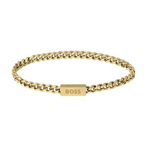 Bracelet BOSS acier dorÃ©- MATY