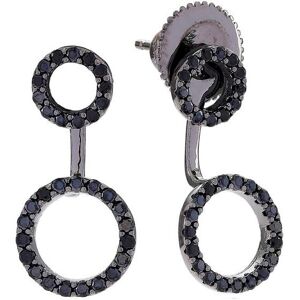 Earrings Noir Homme Noir One Size male