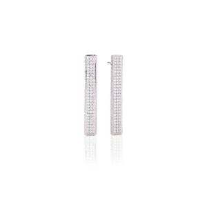 Earrings Blanc Homme Blanc One Size male