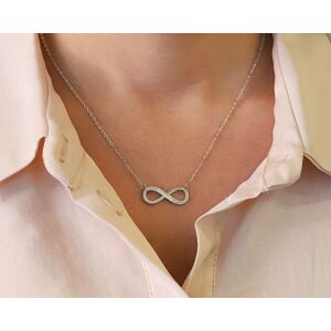 Cadeaux.com Collier infini personnalisé pour Femme - Prénom