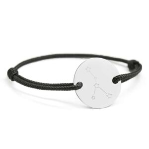 Cadeaux.com Bracelet cordon personnalisé Argent 925 - Constellations