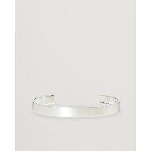 LE GRAMME Ribbon Bracelet Brushed Sterling Silver 21g