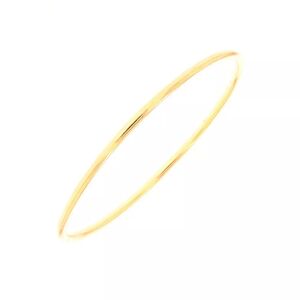 Gemme-les-bijoux Bracelet jonc rigide or jaune 15.71g - Publicité