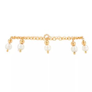 Gemme-les-bijoux Bracelet perles or jaune 5.31g - Publicité