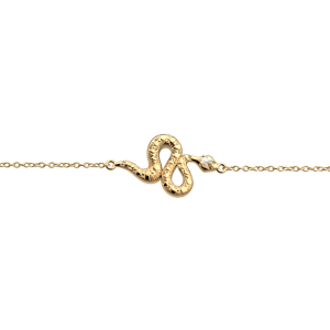 Les Georgettes Bracelet chaîne Serpent Doree 190 / s female - Publicité