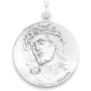 Becker Médaille Christ Ecce Homo 18mm (Argent) - Publicité