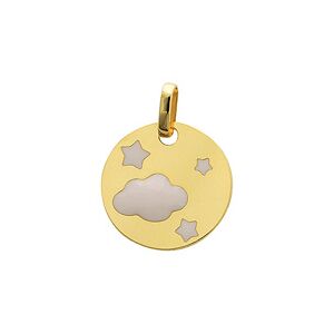 Orfeva Medaille jeton nuage et etoiles laques