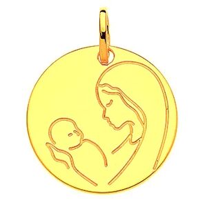 Orféva Médaille Vierge à l'enfant